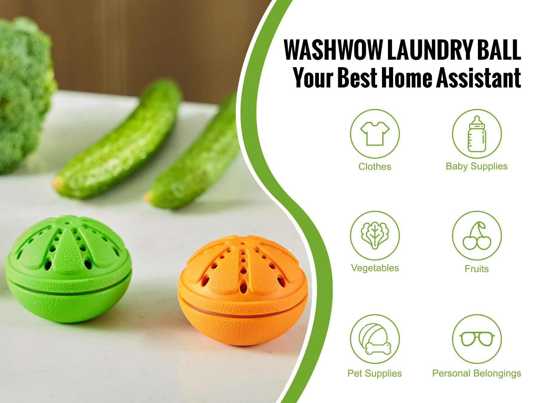 WASHWOW Laundry Ball: Your Best Home Assistant